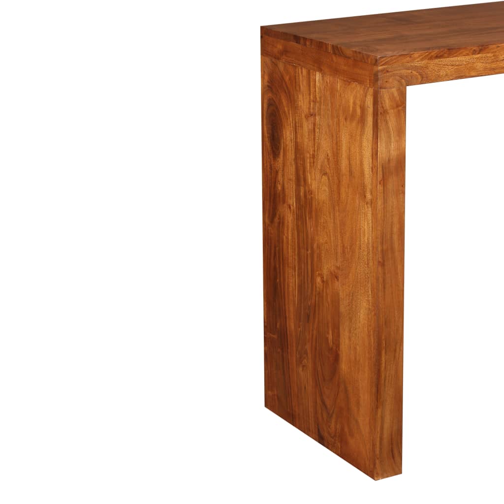 Avlastningsbord konsollbord Tre heltre med honningfinish 110x40x76 cm