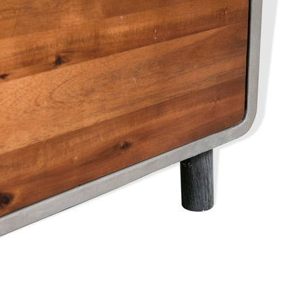 Nattbord Sengbord Tre heltre akasie 40x30x50 cm
