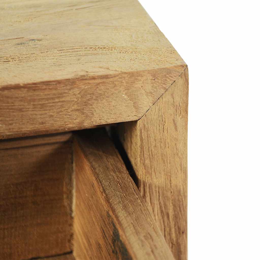 Nattbord Sengbord Tre massiv teak 40x30x50 cm