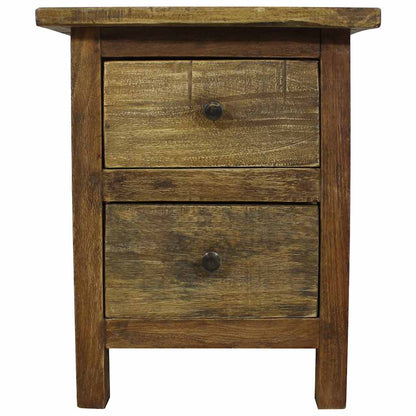Nattbord Sengbord Tre heltre mahogni 40x30x51 cm