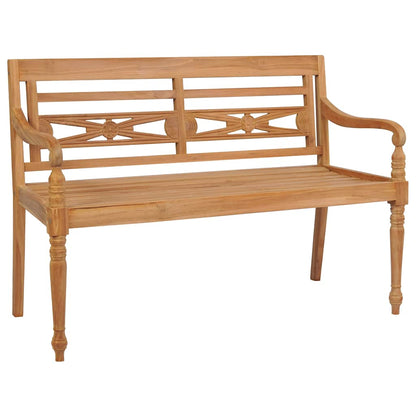 Hagebenk Tre Bataviabenk 120 cm teak