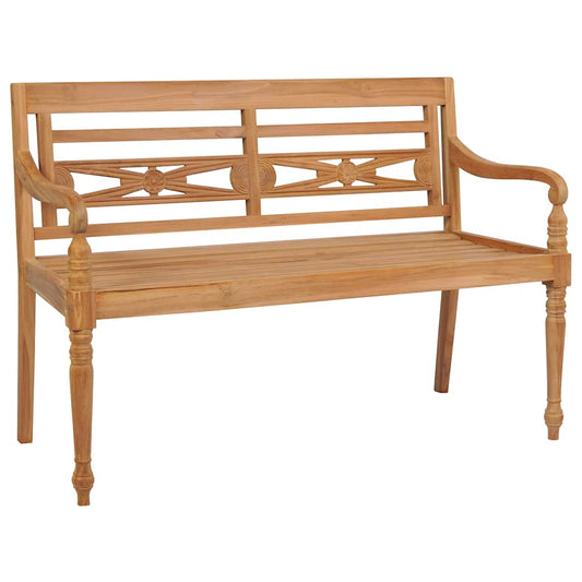 Hagebenk Tre Bataviabenk 120 cm teak