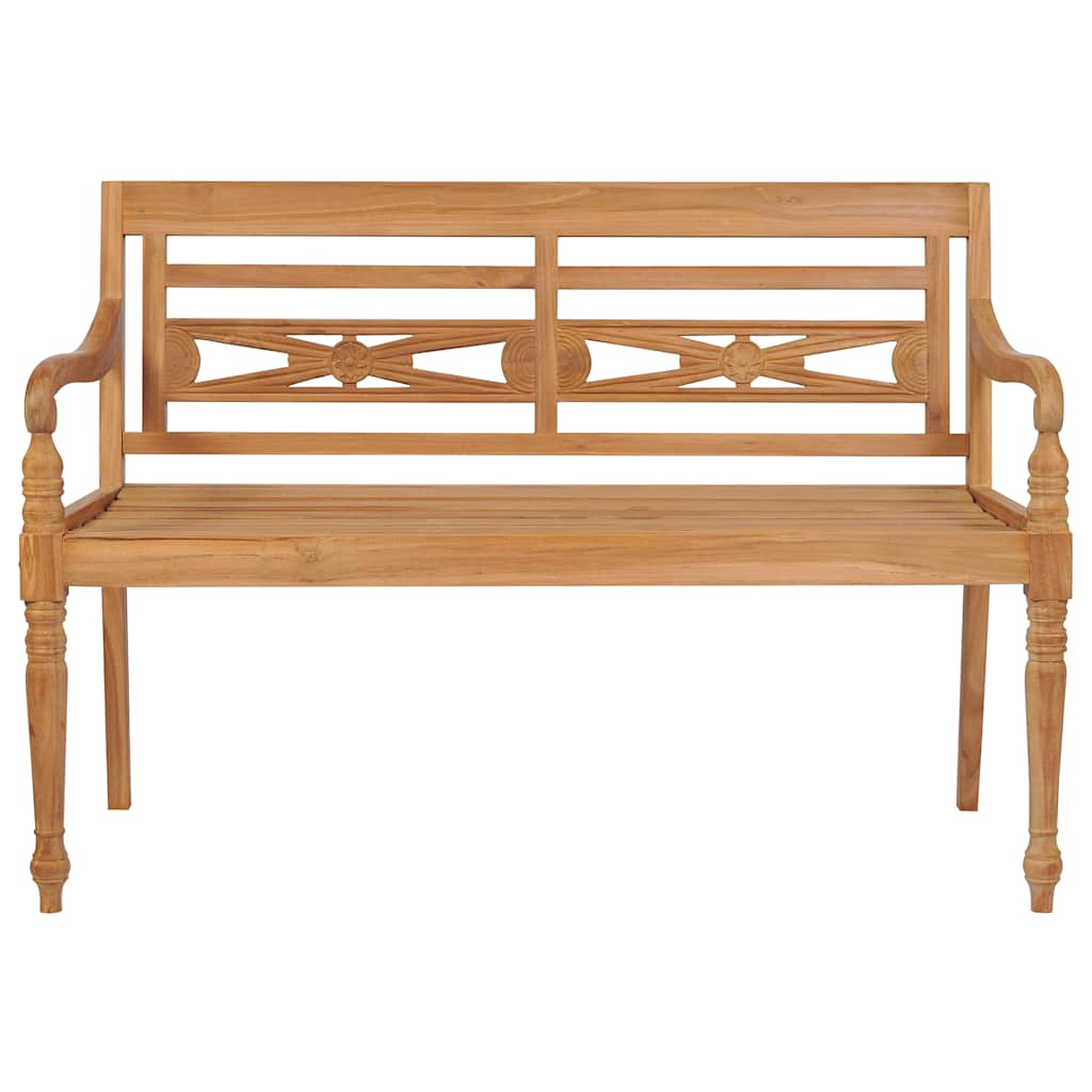 Hagebenk Tre Bataviabenk 120 cm teak
