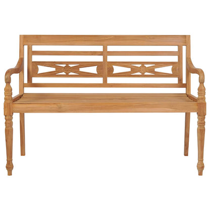 Hagebenk Tre Bataviabenk 120 cm teak