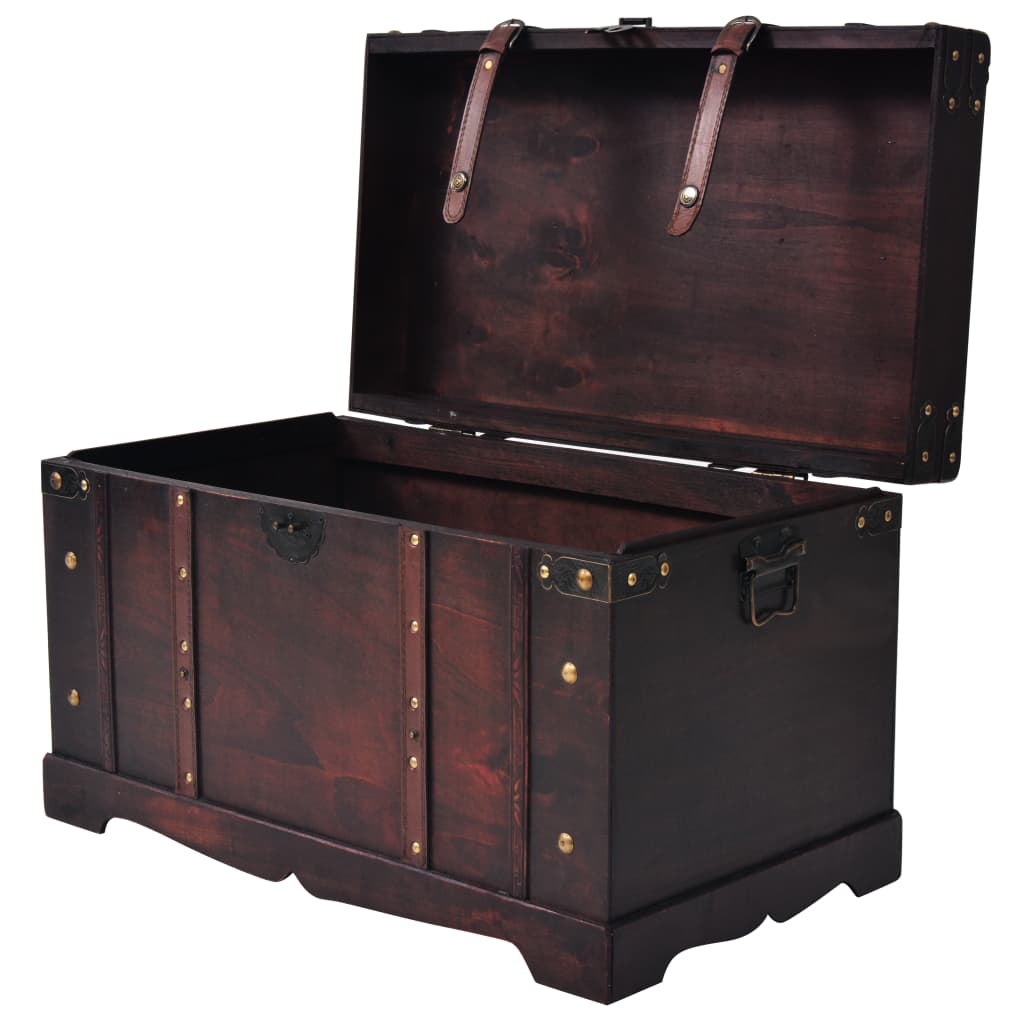 Oppbevaringskiste Vintage Tre 66x38x40 cm
