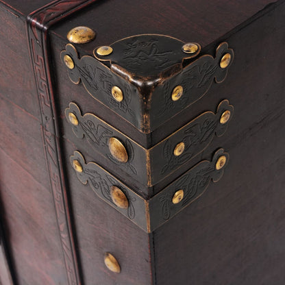 Oppbevaringskiste Vintage Tre 66x38x40 cm