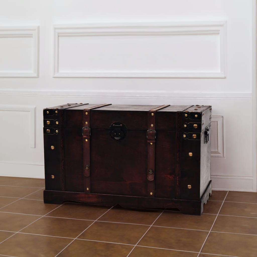 Oppbevaringskiste Vintage Tre 66x38x40 cm
