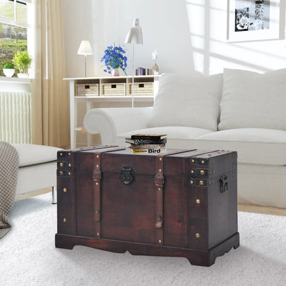 Oppbevaringskiste Vintage Tre 66x38x40 cm
