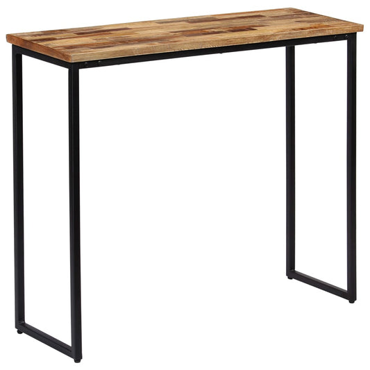 Avlastningsbord Konsollbord Tre gjenvunnet heltre teak 90x30x76 cm