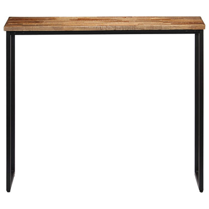 Avlastningsbord Konsollbord Tre gjenvunnet heltre teak 90x30x76 cm