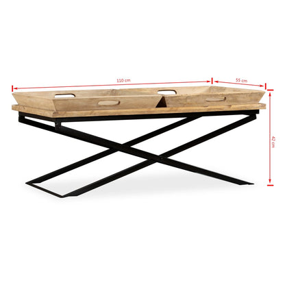 Salongbord Sofabord Tre Heltre Mango 110x55x42 cm