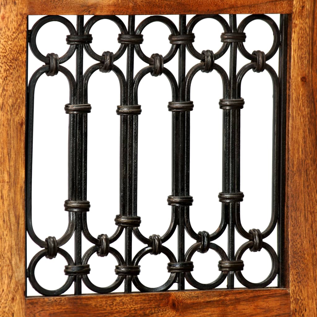 Spisestoler 2 stk heltre honningfinish klassisk