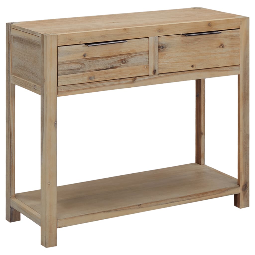 Avlastningsbord Konsollbord Tre 82x33x73 cm heltre akasie