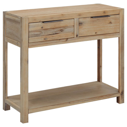 Avlastningsbord Konsollbord Tre 82x33x73 cm heltre akasie