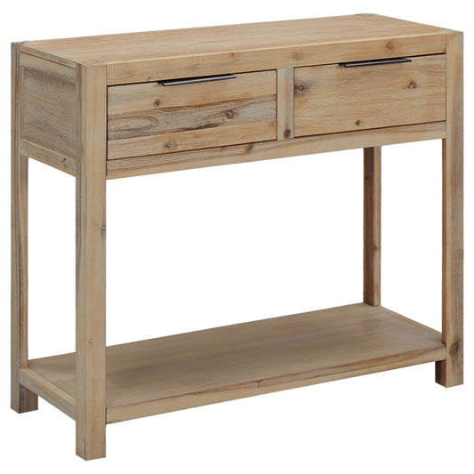 Avlastningsbord Konsollbord Tre 82x33x73 cm heltre akasie