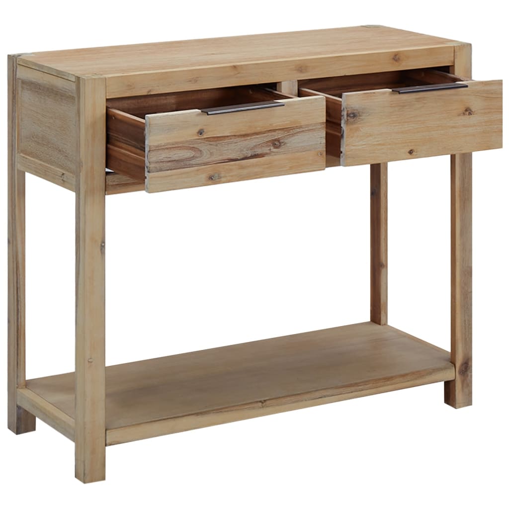Avlastningsbord Konsollbord Tre 82x33x73 cm heltre akasie