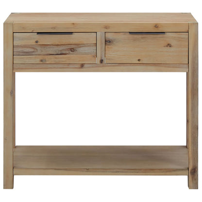 Avlastningsbord Konsollbord Tre 82x33x73 cm heltre akasie