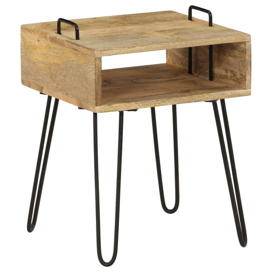 Nattbord Sengbord Tre heltre mangotre 40x34x47 cm