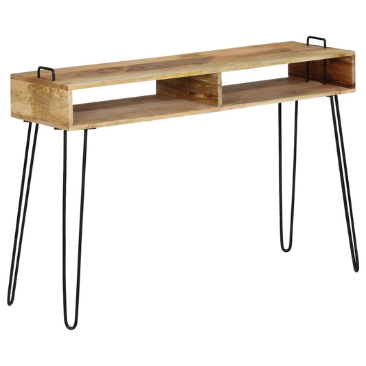 Avlastningsbord Konsollbord Tre heltre mango 115x35x76 cm