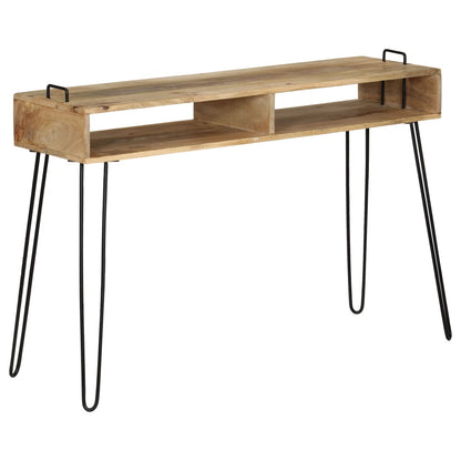 Avlastningsbord Konsollbord Tre heltre mango 115x35x76 cm