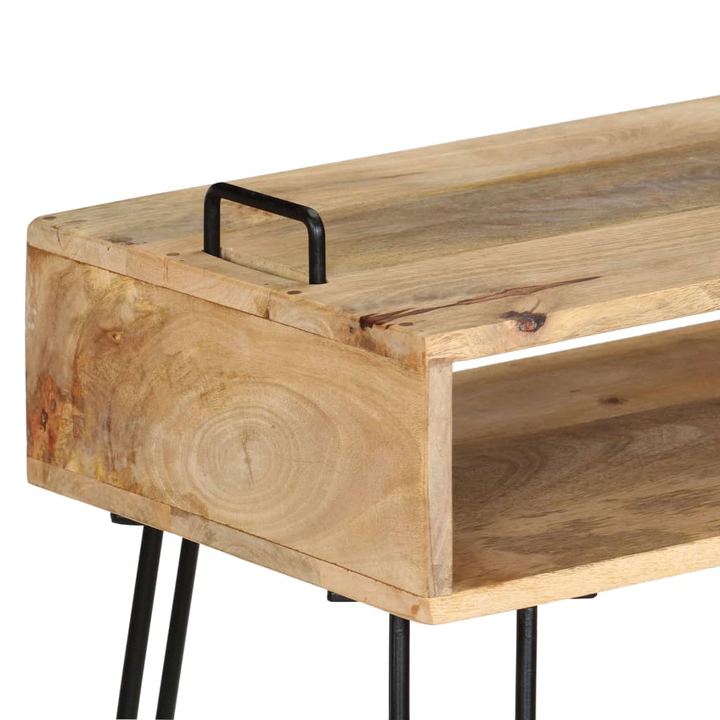 Avlastningsbord Konsollbord Tre heltre mango 115x35x76 cm