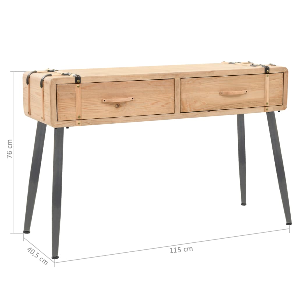 Avlastningsbord konsollbord Tre heltre gran 115x40,5x76 cm