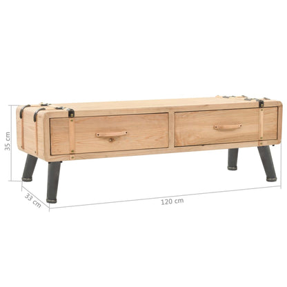 TV-Møbel Tre TV-benk heltre gran 120x33x35 cm
