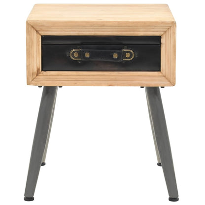 Nattbord Sengbord Tre heltre gran 43x38x50 cm