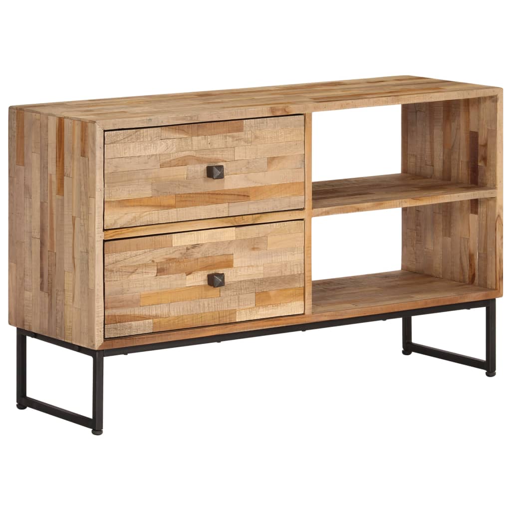 TV-Møbel Tre TV-benk gjenvunnet Tre 90x30x55 cm