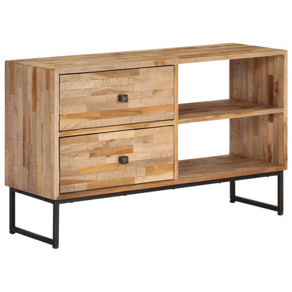 TV-Møbel Tre TV-benk gjenvunnet Tre 90x30x55 cm