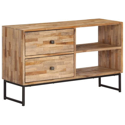 TV-Møbel Tre TV-benk gjenvunnet Tre 90x30x55 cm