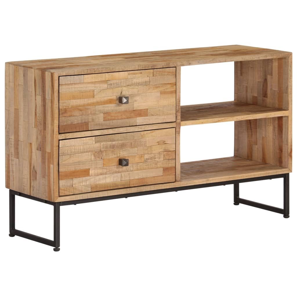 TV-Møbel Tre TV-benk gjenvunnet Tre 90x30x55 cm