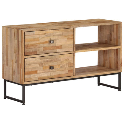 TV-Møbel Tre TV-benk gjenvunnet Tre 90x30x55 cm