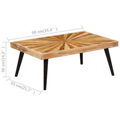 Salongbord Sofabord Tre Heltre Mango 90x55x36 cm
