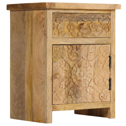 Nattbord Sengbord Tre heltre mangotre 40x30x50 cm
