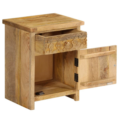 Nattbord Sengbord Tre heltre mangotre 40x30x50 cm