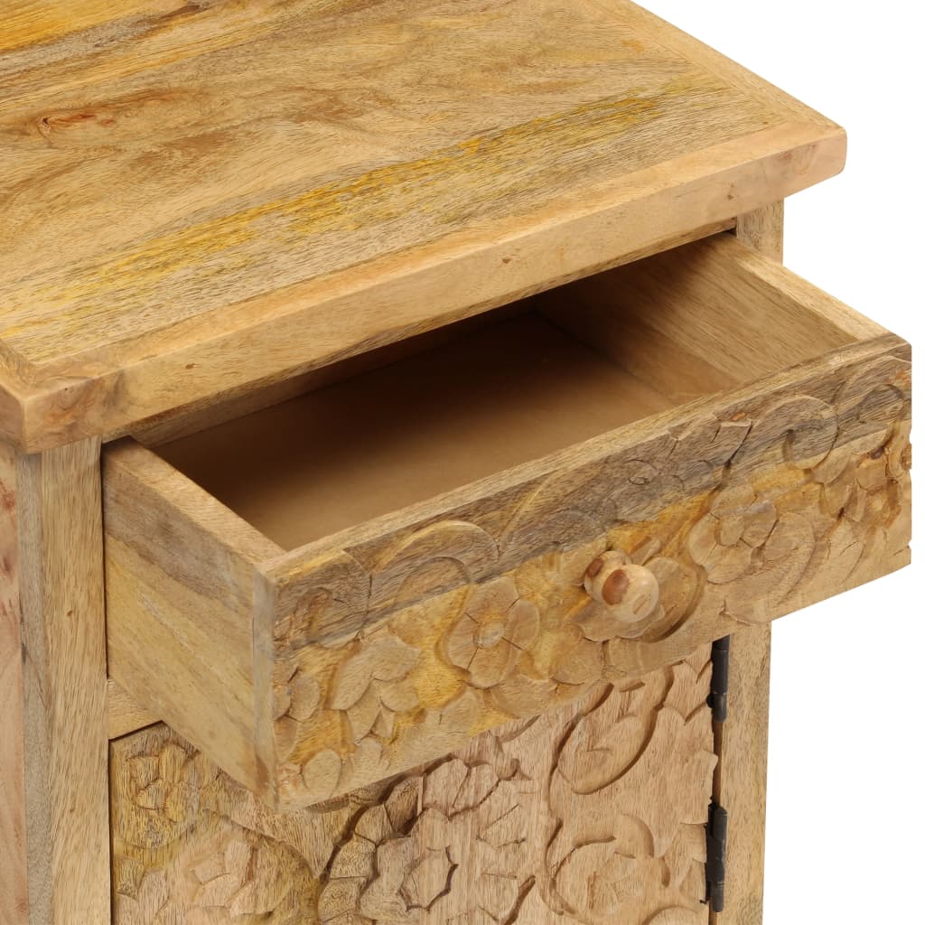 Nattbord Sengbord Tre heltre mangotre 40x30x50 cm