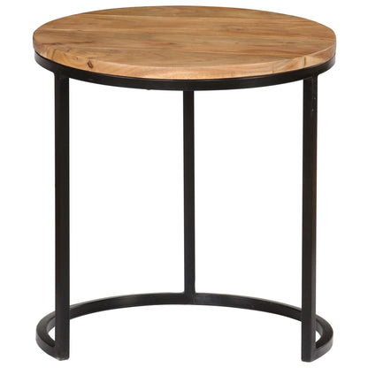 Salongbord Sofabord Tre 3 deler heltre akasie