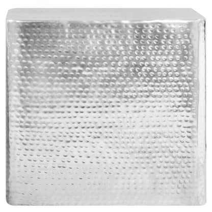 Salongbord Sofabord DIV. 2 stk sølv aluminium