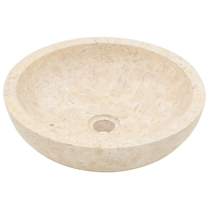 Baderomsvask 40x12 cm marmor krem