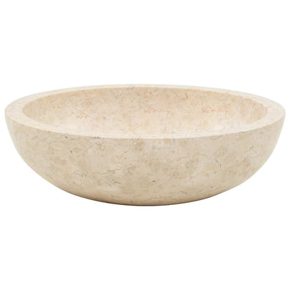 Baderomsvask 40x12 cm marmor krem