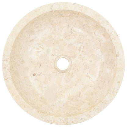 Baderomsvask 40x12 cm marmor krem