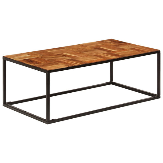 Salongbord Sofabord Tre heltre akasie 110x60x40 cm