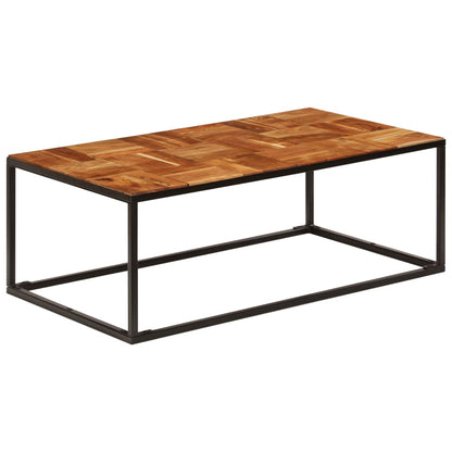Salongbord Sofabord Tre heltre akasie 110x60x40 cm