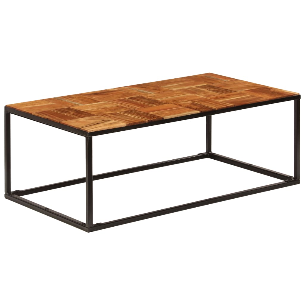 Salongbord Sofabord Tre heltre akasie 110x60x40 cm