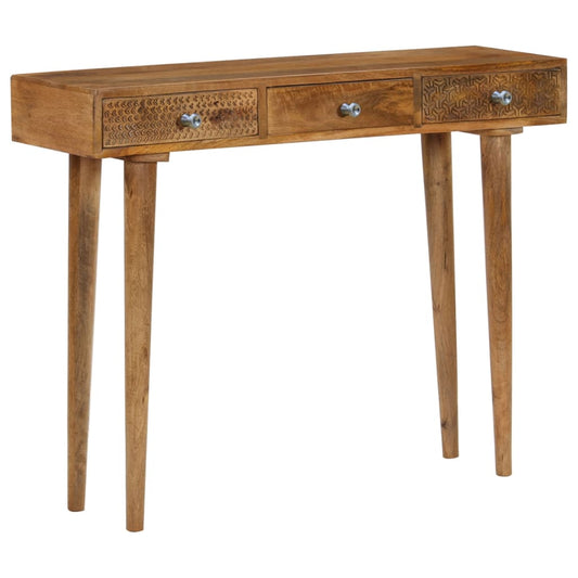 Avlastningsbord konsollbord Tre heltre mango 102x30x79 cm