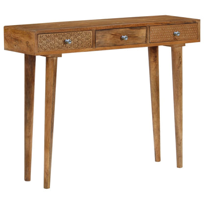 Avlastningsbord konsollbord Tre heltre mango 102x30x79 cm