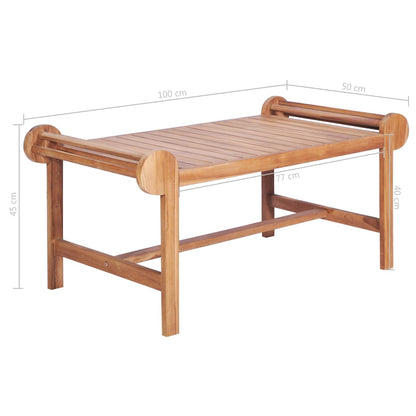 Salongbord Sofabord Tre heltre 100x50x45 cm