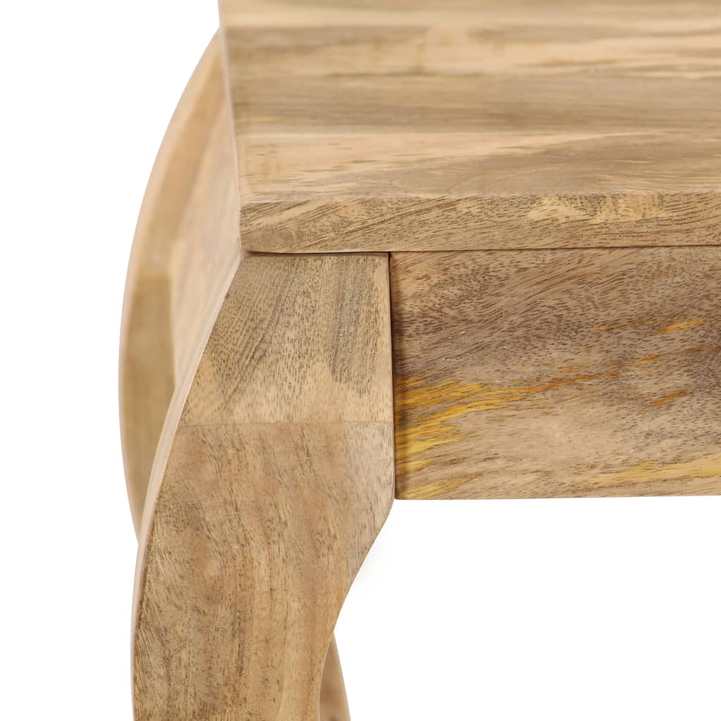Avlastningsbord konsollbord Tre 45x45x40 cm heltre mango