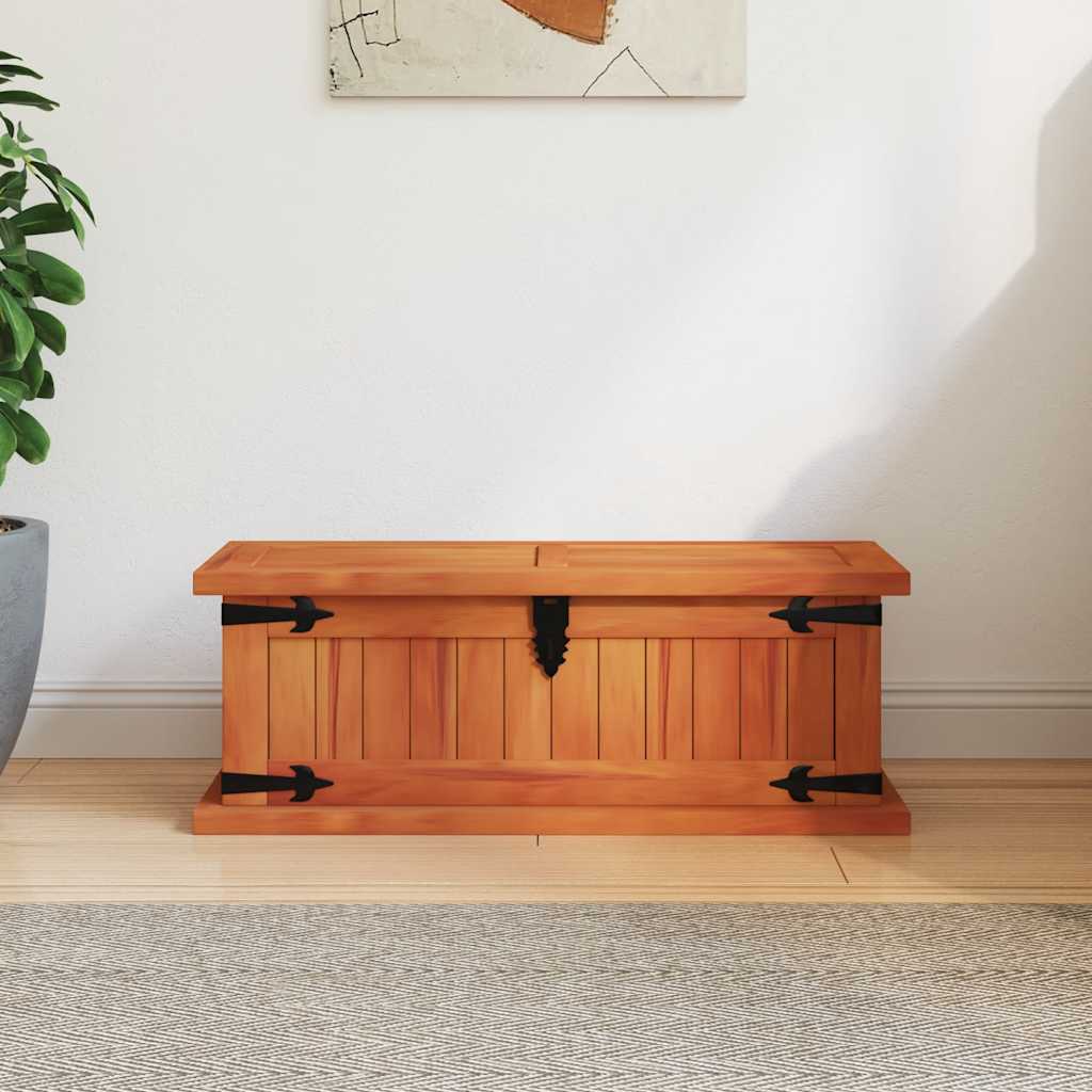 Oppbevaringskiste 60x25x22 cm heltre akasie